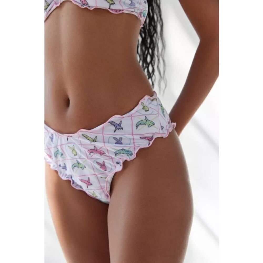 Oceanus X Playboy Esther Bikini Bottom - Size L - New